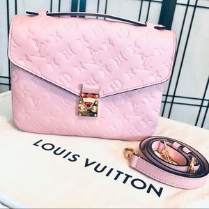 ☀️ Louis Vuitton Pochette Métis MM Rose Pink 🌙